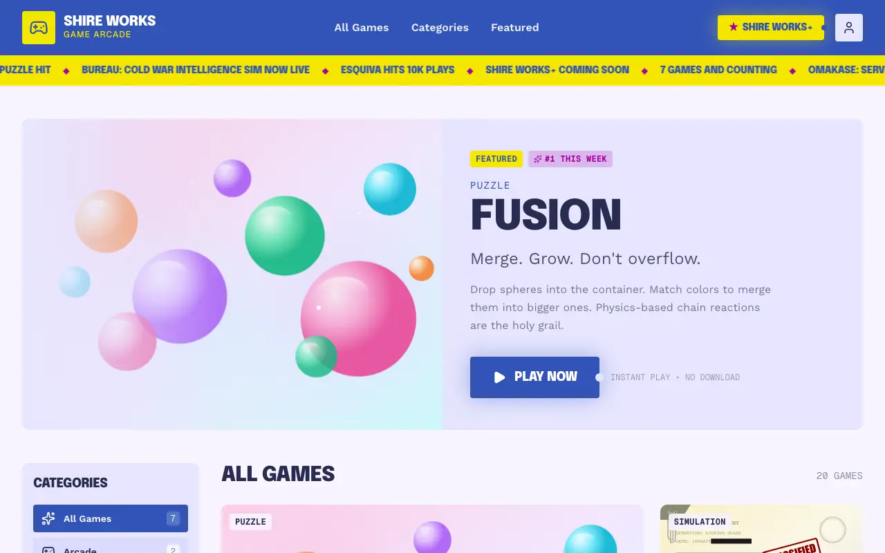 Shire Works screenshot